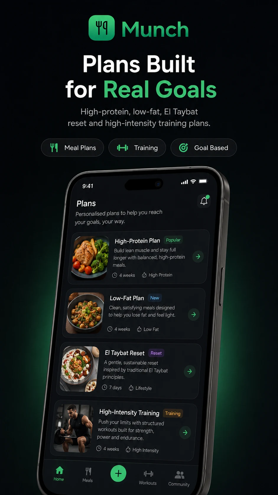 MUNCH: AI Lifestyle Planner screenshot
